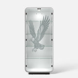 5-Tier Glass Display Cabinet with LED Light