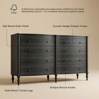 Curva 8-Drawer Double Dresser