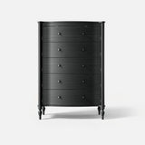 Curva 5-Drawer Chest-Black