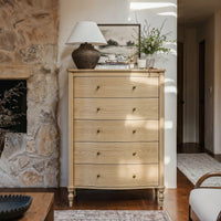 Curva 5-Drawer Chest-Natural