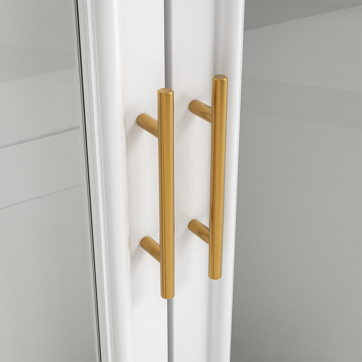 3-Door Wardrobe Armoire with Drawers