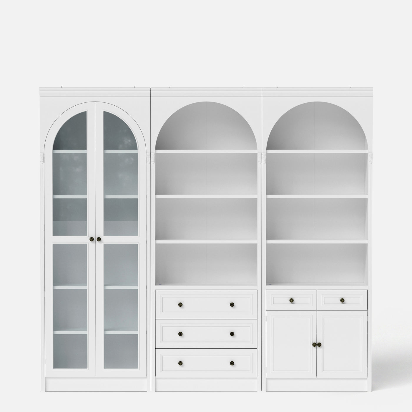 Relievo Grand Arched Storage Display Wall Unit