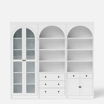 Relievo Grand Arched Storage Display Wall Unit