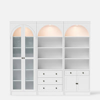 Relievo Grand Arched Storage Display Wall Unit