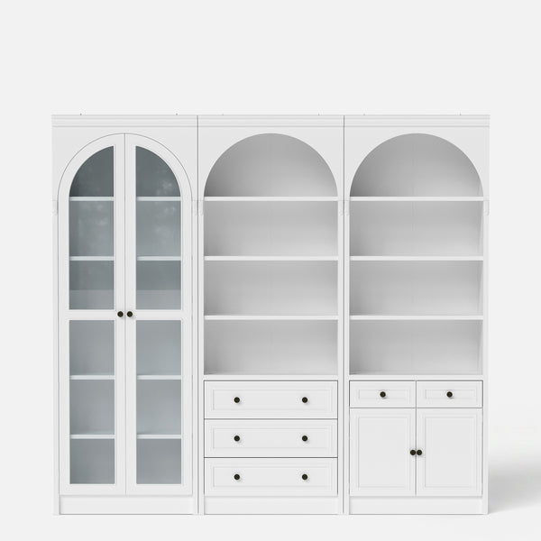 Relievo Grand Arched Storage Display Wall Unit