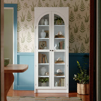 Relievo Arched Glass Cabinet