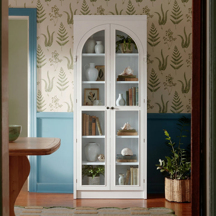 Relievo Arched Glass Cabinet