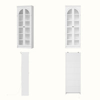 Relievo Arched Glass Cabinet