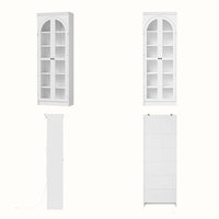 Relievo Arched Glass Cabinet