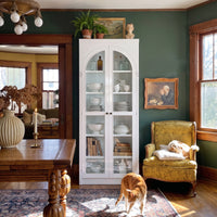 Relievo Arched Glass Cabinet