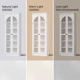 Relievo Arched Glass Cabinet
