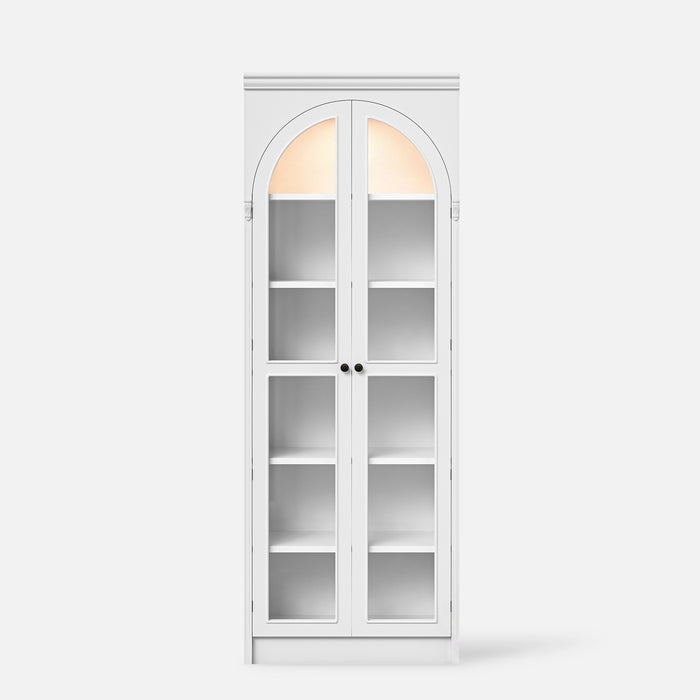 Relievo Arched Glass Cabinet