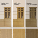 Grand Framed-Glass Storage Hutch