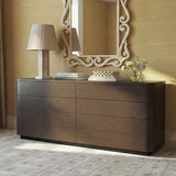 Orbis Soft Curve 8-Drawer Dresser – Black Walnut