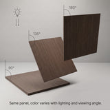 Orbis Rounded Edge Sideboard – Dark Walnut