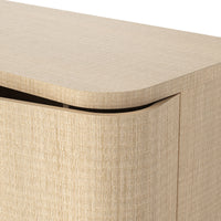 Orbis Rounded Edge Sideboard – Natural Wood