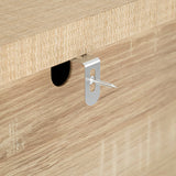 Orbis Rounded Edge Sideboard – Natural Wood