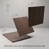 Orbis Streamline Edge TV Console – Black Walnut