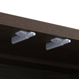 Orbis Streamline Edge TV Console – Black Walnut