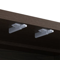 Orbis Streamline Edge TV Console – Black Walnut