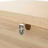 Orbis Streamline Edge TV Console – Natural Wood