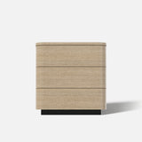 Orbis 3-Drawer Curved Dresser – Oak