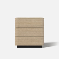 Orbis 3-Drawer Curved Dresser – Oak