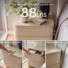 Orbis 3-Drawer Curved Dresser – Oak