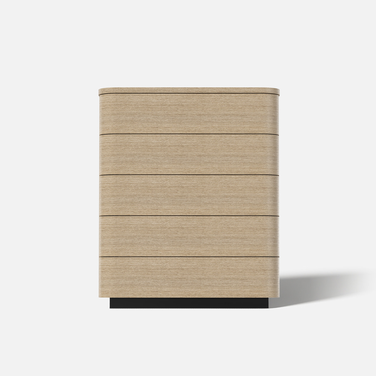 Orbis 5-Drawer Curved Chest
