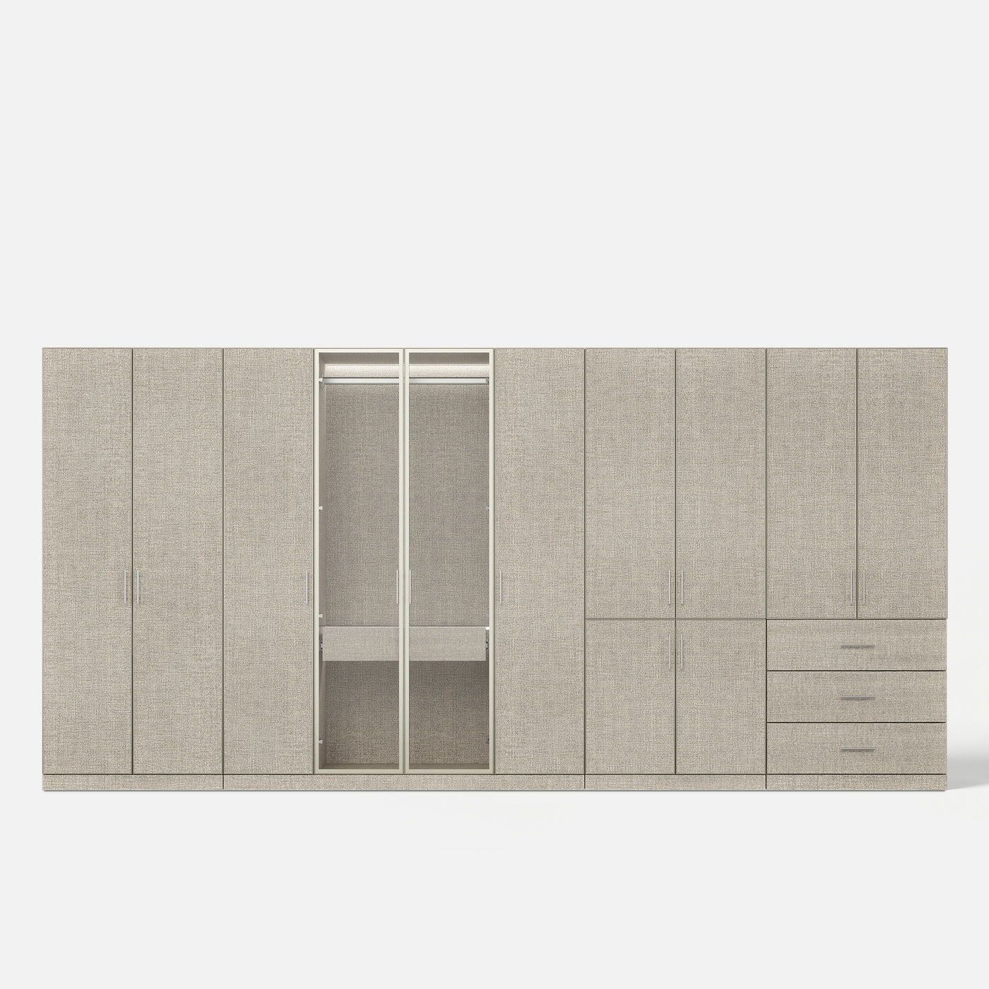 Tela Full Wall Wardrobe System