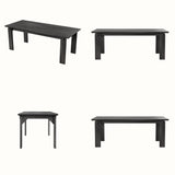 Black Walnut Solid Wood Dining Table