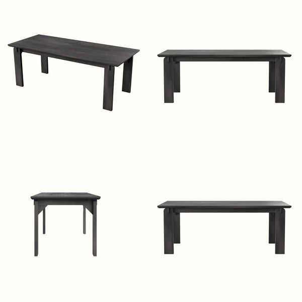 Black Walnut Solid Wood Dining Table