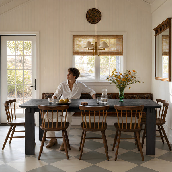 Black Walnut Solid Wood Dining Table
