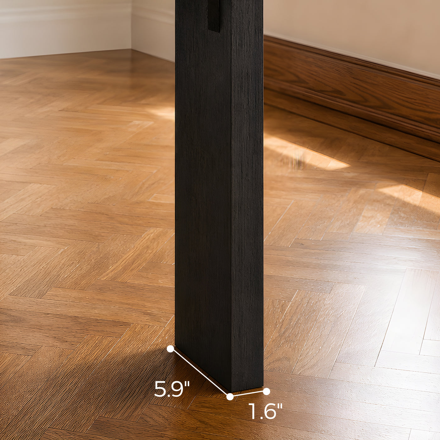 Black Walnut Solid Wood Dining Table