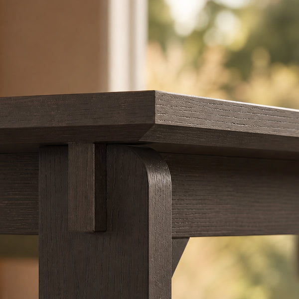 Black Walnut Solid Wood Dining Table