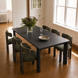 Black Walnut Solid Wood Dining Table