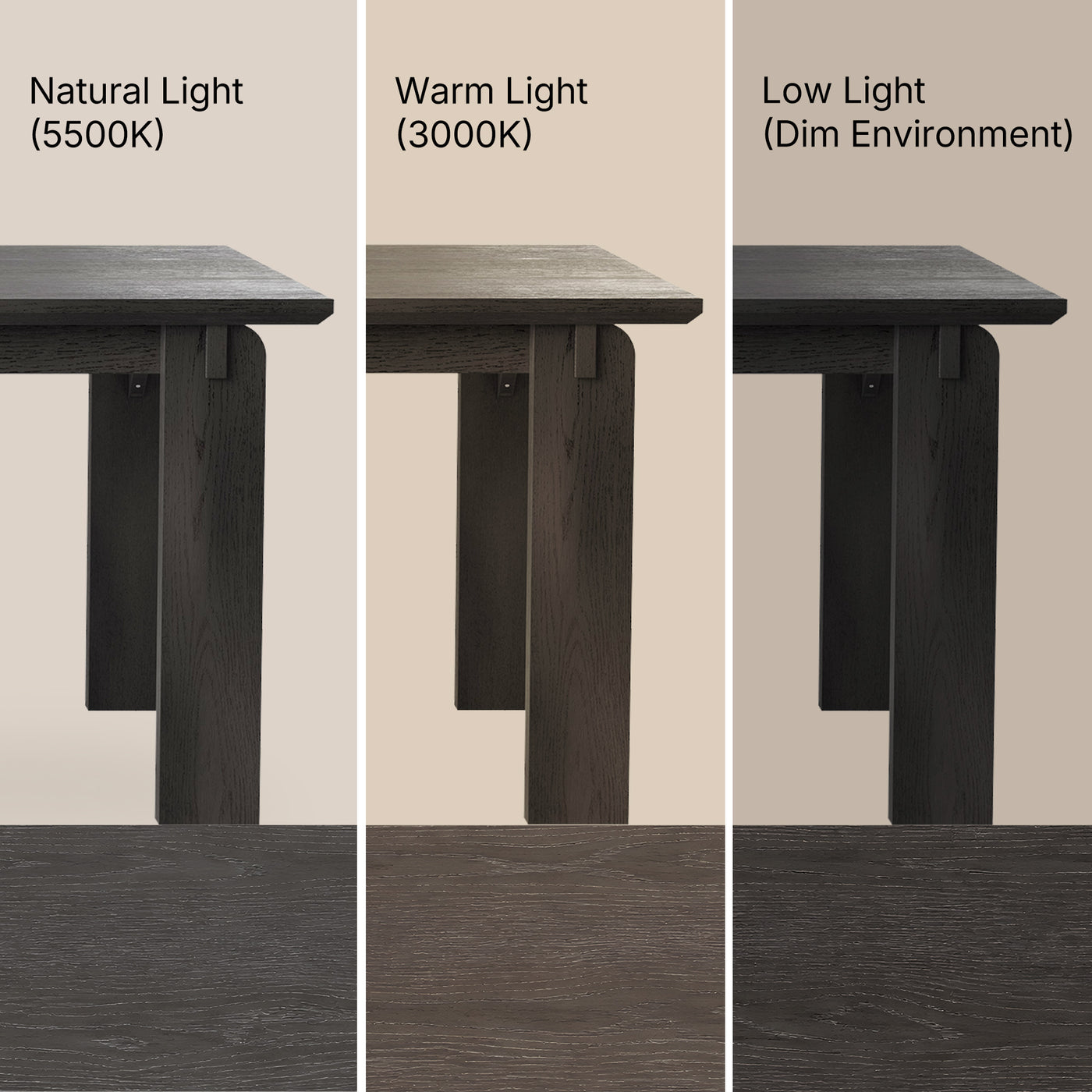 Black Walnut Solid Wood Dining Table