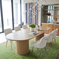 7-Piece Round Pedestal Dining Set