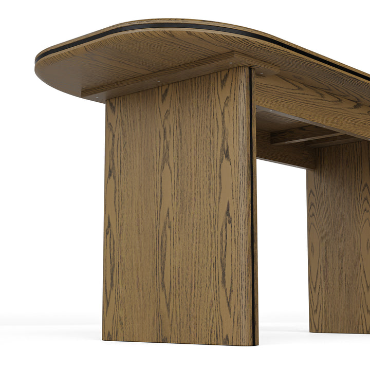 Oval-End Dining Table