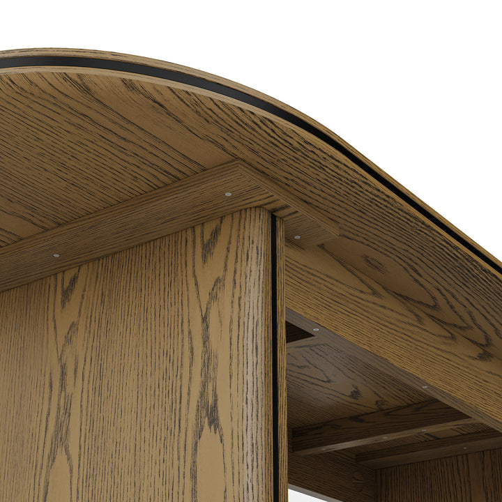 Oval-End Dining Table
