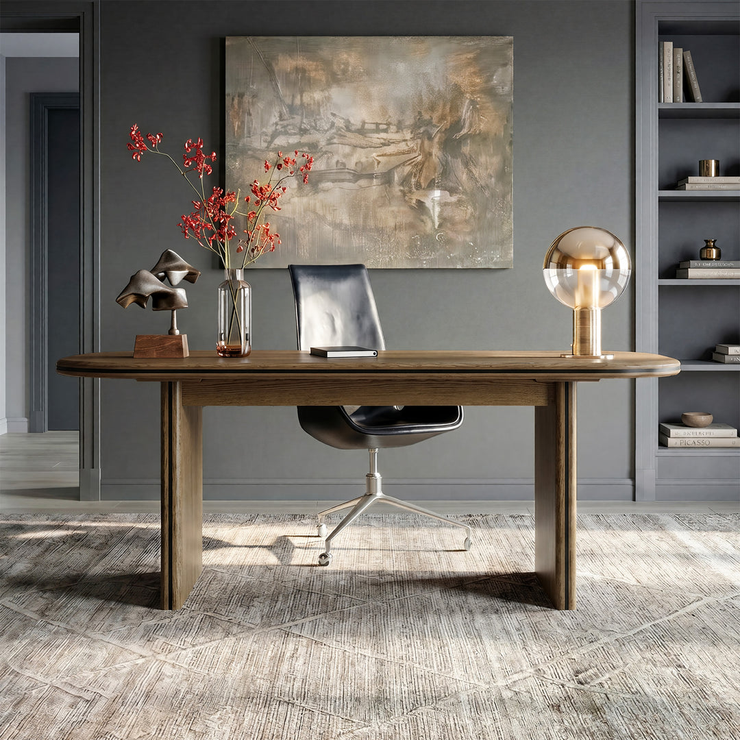 Oval-End Dining Table