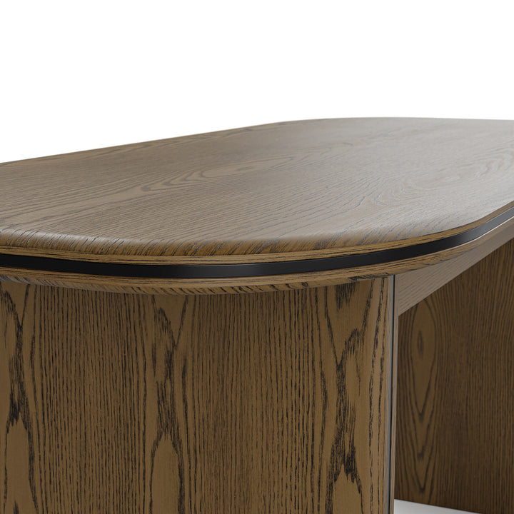 Oval-End Dining Table