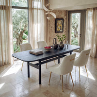 5-Piece Soft Edge Dining Table Set