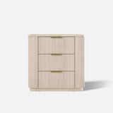 Elwood Reeded 3-Drawer Dresser