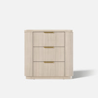 Elwood Reeded 3-Drawer Dresser
