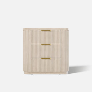 Elwood Reeded 3-Drawer Dresser