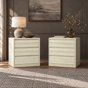 Travero 2-Piece 3-Drawer Nightstand Set