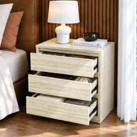 Travero 3-Drawer Nightstand