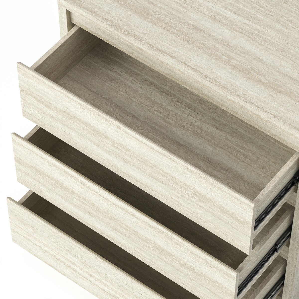 Travero 3-Drawer Nightstand