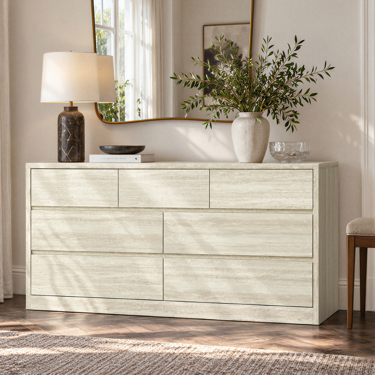 Travero 7-Drawer Dresser